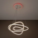 Подвесная люстра RGB Wi-Fi Citilux Неон Смарт CL731A330E (LED, 220V, умный дом - Алиса, на тросе)