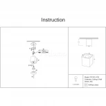 Накладной потолочный светильник Slim GU10 1x50Вт Maytoni Technical C013CL-01W (220V)