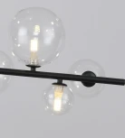 Подвесной светильник Kink Light Иона 09408-7,19 (220V, на тросе, шарики, кольцо)