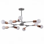 Потолочная люстра на штанге Evoluce Palare SLE106403-09 (220V, молекулы)