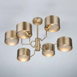 Потолочная люстра Wi-Fi Bogate's Pallada 293/6 (220V, управление смартфоном, голосовое управление, умный дом - Minimir Home, Алиса, Маруся, Салют)