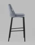 Стул барный Stool Group Диего велюр серый УТ000025319