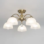 Потолочная люстра на штанге Citilux Франческа CL417153 (220V, хрусталь, подвески)