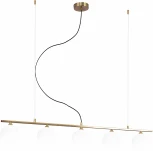 Подвесной светильник Moderli Sector V3080-5P (220V, на тросе, шарики)