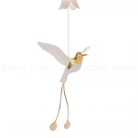 Подвесной светильник (цветы, птички) Cloyd Argana 11241 (220V, на проводе, цветы, птички)