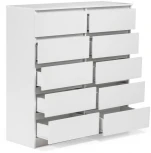 Комод Woodville Мадера К10М лдсп белый 520939