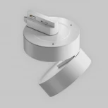 Трековый светильник однофазный 18W 220V Maytoni Onda TR007-1-18W3K-W-1 (LED, круглые)