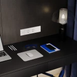 Рамка на 4 поста (белый глянцевый) Voltum S70 VLS100401