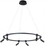 Подвесной светильник Arte Lamp Ring A2186SP-1BK