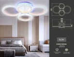 Потолочная люстра RGB Ambrella Original FA9524 (LED, 220V, пульт управления, кольцо)