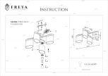 Потолочная люстра Freya Bice FR5101-CL-04-CN (220V)