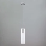 Подвесной светильник Eurosvet Double Topper 50135/1 LED хром/белый