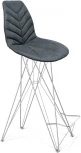 Стул барный SHT-ST29-C4/S66 графит/хром лак Sheffilton 1313415201