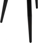 Стул с подлокотниками Вайд, каркас Черный, велюр Горчица 2500000185786 Leset