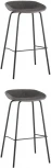 Стул барный Beetle Lite PU серый 2 шт Stool Group (арт.УТ000038317)