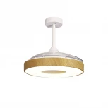 Потолочная люстра светодиодная с вентилятором Mantra Coin 8217 (регулировка яркости, 220V, пульт управления, круглые)