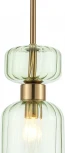 Подвесной светильник Escada Gloss 1141/1S Green (220V, на проводе)
