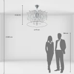 Потолочная люстра на штанге MW-Light Бриз 111019306