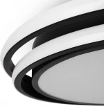 Потолочный светильник круглый Freya Lisoa FR10031CL-L98B (LED, 220V, пульт управления, круглые)