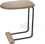 Столик приставной Sheffilton SHT-CT23 черный муар/лесной орех от фабрики Sheffilton