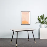 Стол R-Home Месси раздвиж. 140-180*80 белый