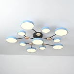 Потолочная люстра с пультом на штанге LED Lu Carte LC-11-1728