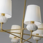 Потолочная люстра на штанге Freya Ceramics FR2029PL-08BS (220V)