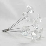 Люстра подвесная LSP-8462 (220V, хрусталь, на тросе, шар, IP21)