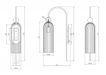 Бра Maytoni Antic MOD302WL-01GR (220V)