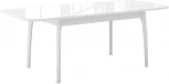 Стол М20 белый/стекло белое optiwhite Dikline 00-00062571