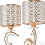 Бра Arte Milano Florentia-1237 301237/2W Wh/Gd (220V)