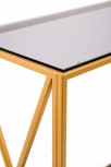 Консольный стол AllConsoles 1031-CG grey золотой