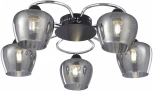 Потолочная люстра Arte Milano AMALFI 321508/5 CR+BK (220V)