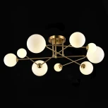 Потолочная люстра на штанге Evoluce Fantini SLE2211-302-09 (220V, шарики)