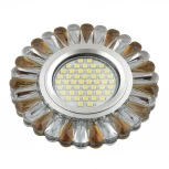 Встраиваемый точечный светильник Fametto Luciole DLS-L145 GU5.3 GLASSY/TEA