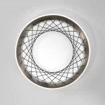 Потолочный светодиодный светильник круглый Eurosvet Parafe 40022/1 LED серый (220V, круглые)