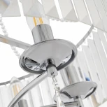 Подвесная люстра хрустальная на штанге Arte Milano Sorrento-1009 371009/6/50/500 CR (220V)