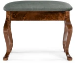 Банкетка Лусте орех / зеленая 515165 Woodville