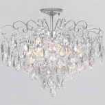 Потолочная люстра хрустальная на штанге Reluce 04051-0.3-07 CR (220V)