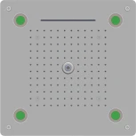 Верхний душ RGW Shower Panels SP-73