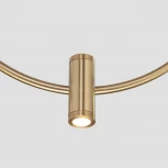 Подвесной светильник светодиодный Eurosvet Layla 50257/1 LED латунь