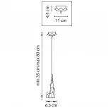 Подвесной светильник Lightstar Aereo 711010