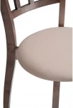 Деревянный стул Woodville Айра бежевый / орех 528931