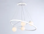 Подвесной светильник Ambrella Comfort FL66321 (регулировка яркости, LED, 220V, пульт управления, на тросе, шарики)