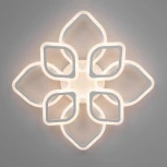 Потолочная люстра на штанге с таймером Ромби CL236180R (LED, 220V, пульт управления, лепестки)