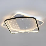 Потолочный светильник светодиодный с пультом с регулировкой цветовой температуры LED4U LED4U L1037-520 BK