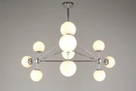 Потолочная люстра на штанге Aployt Rozali APL.606.27.10 (220V, шарики)