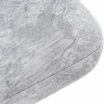 Стул Сильвио, Белый муар/Диджитал силвер, Аврора