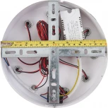 Потолочная люстра Natali Kovaltseva Line LED LAMPS 81171 с пультом ДУ, моб. приложением 120W, белый, LED