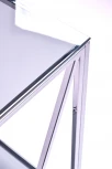Консольный стол AllConsoles 1031-CS grey серебряный